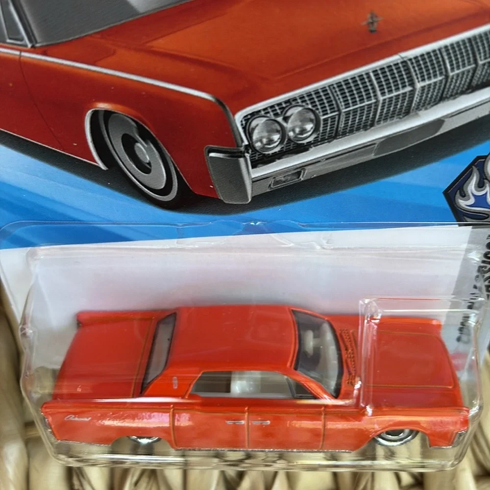 Hot Wheels 64 Lincoln Continental Orange 1964 Car Diecast Hotwheels Classic 2026